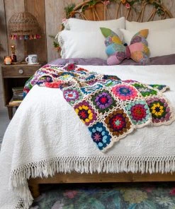 Natural Life Back To Campus Matelasse Coverlet