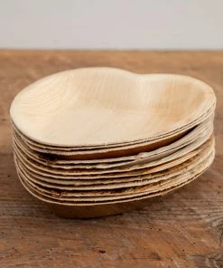 Natural Life Palm Leaf Plate Set Of 12