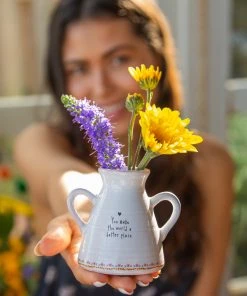 Natural Life Artisan Bud Vase