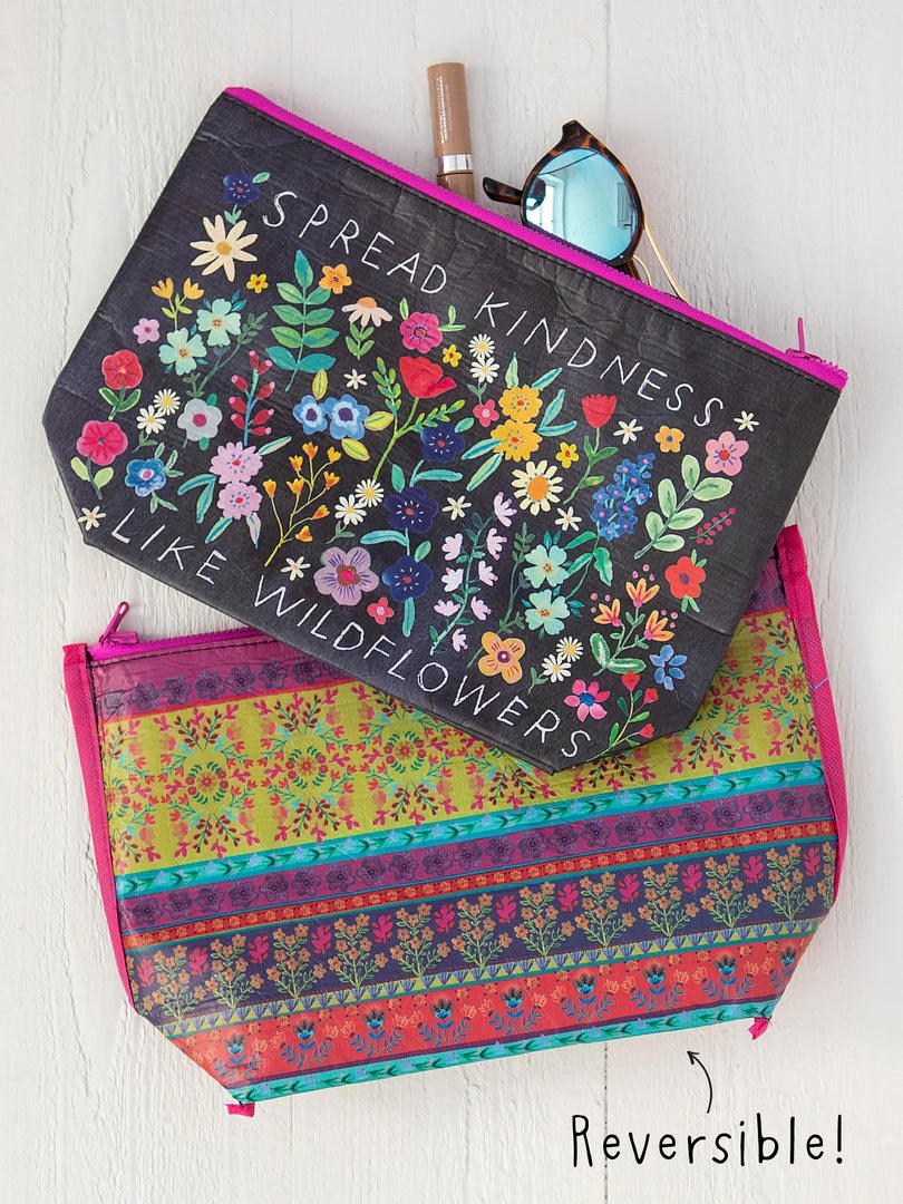 Natural Life Recycled Zip Pouch Back To Campus 4 Natural Life Recycled Zip Pouch Back To Campus