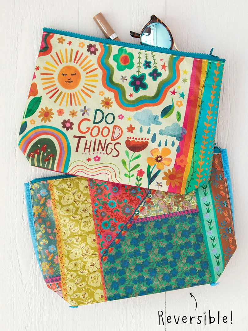 Natural Life Recycled Zip Pouch Back To Campus 8 Natural Life Recycled Zip Pouch Back To Campus