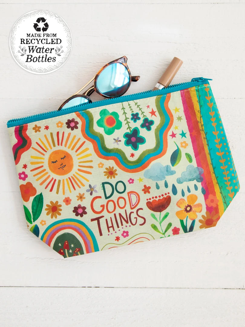 Natural Life Recycled Zip Pouch Back To Campus 10 Natural Life Recycled Zip Pouch Back To Campus