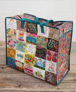 Natural Life Back To Campus Jumbo Zip Tote