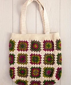 Natural Life Back To Campus Crochet Tote Bag