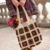 Natural Life Back To Campus Crochet Tote Bag