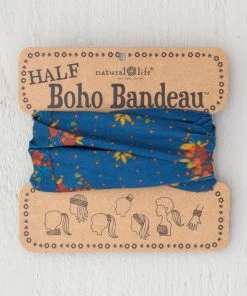 Natural Life Floral Half Boho Bandeau ACCESSORIES