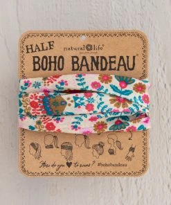 Natural Life Mandala Half Boho Bandeau