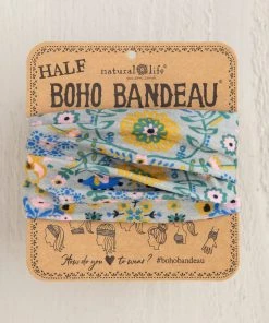 Natural Life Mandala Half Boho Bandeau