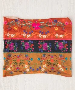 Natural Life Border Print Half Boho Bandeau