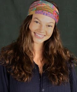 Natural Life Border Print Boho Bandeau Accessories 137 Natural Life Border Print Boho Bandeau Accessories