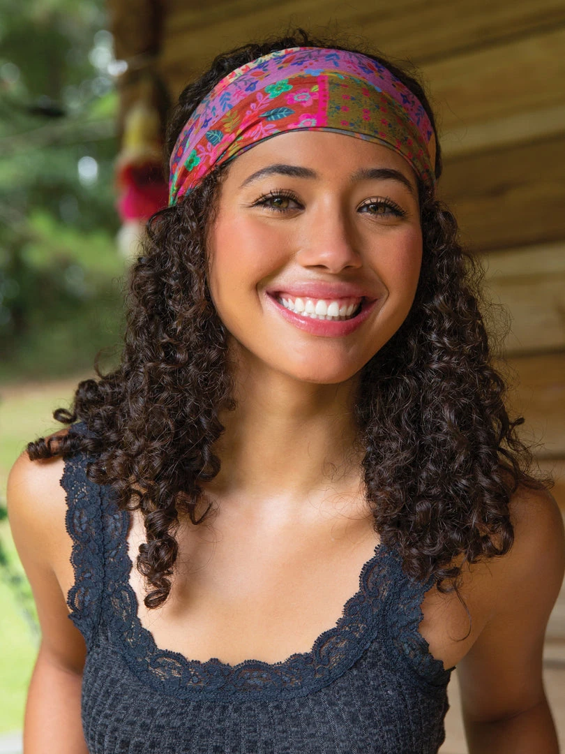 Natural Life Border Print Boho Bandeau Accessories 67 Natural Life Border Print Boho Bandeau Accessories