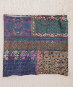 Natural Life Border Print Half Boho Bandeau