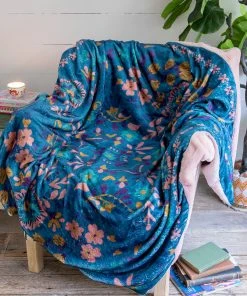 Natural Life Back To Campus Faux Fur Blanket