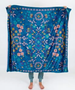 Natural Life Back To Campus Faux Fur Blanket