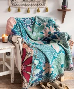 Natural Life Woven Throw Blanket