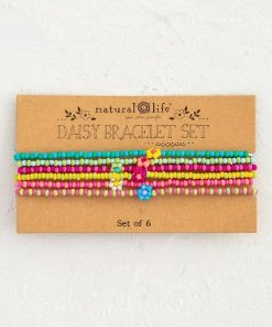 Natural Life Beaded Bracelet Set Of 6 ACCESSORIES 14 Natural Life Beaded Bracelet Set Of 6 ACCESSORIES