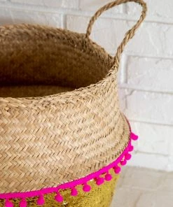 Natural Life Sequin Belly Basket 9 Natural Life Sequin Belly Basket