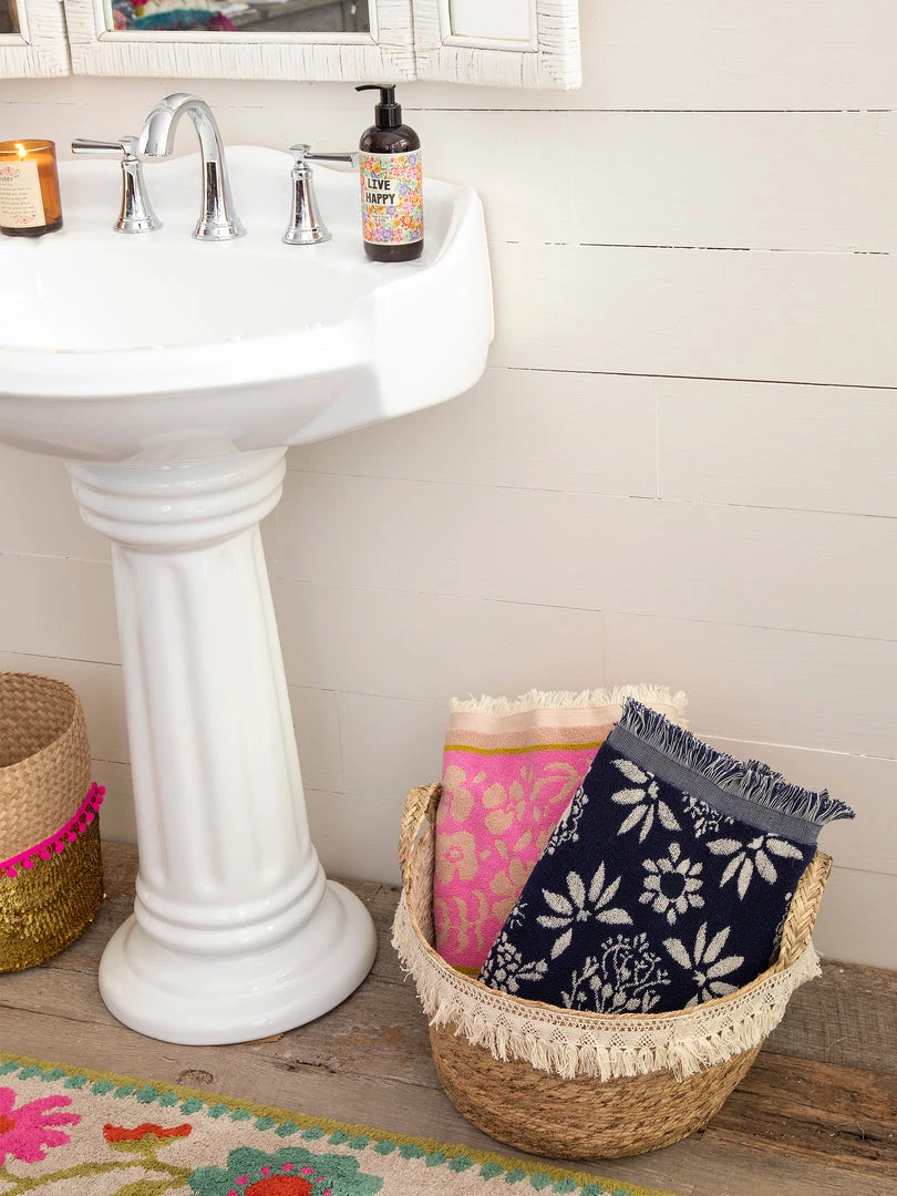 Natural Life Macrame Fringe Basket 10 Natural Life Macrame Fringe Basket