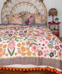 Natural Life Bungalow Reversible Quilt Back To Campus