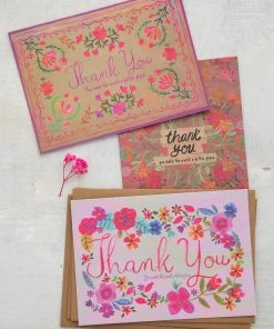 Natural Life Set Of 3 Greeting Cards