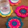 Natural Life Crochet Coaster Set