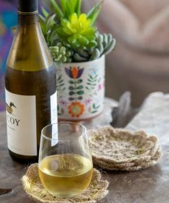 Natural Life Crochet Coaster Set