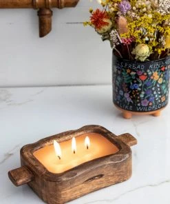 Natural Life Bungalow Bowl Candle