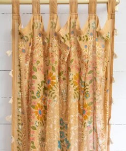 Natural Life Printed Curtain Panel