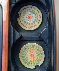 Natural Life Car Coasters