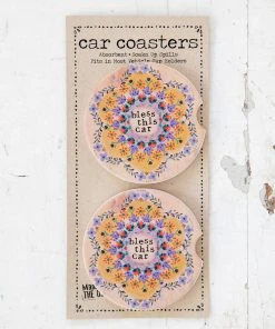 Natural Life Car Coasters