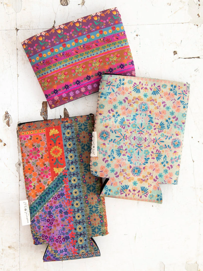 Natural Life NEW & TRENDING Set Of 3 Drink Cozies 3 Natural Life NEW & TRENDING Set Of 3 Drink Cozies