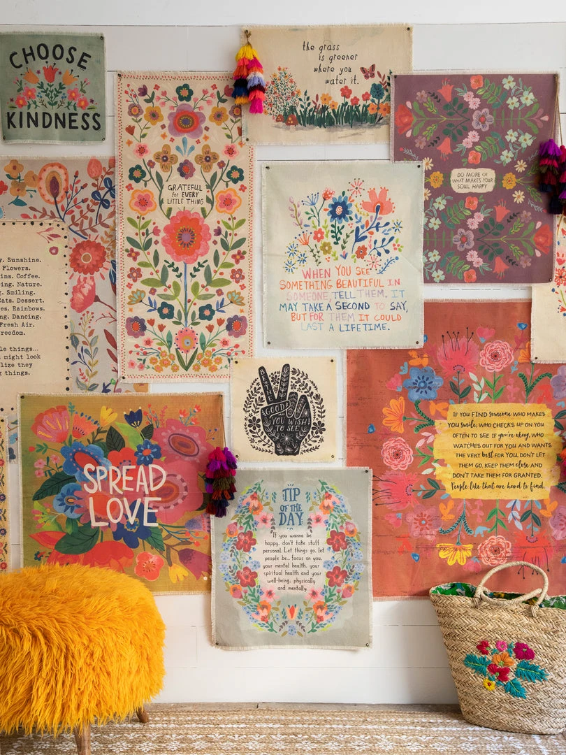 Natural Life Canvas Tapestry Back To Campus Natural Life Canvas Tapestry Back To Campus