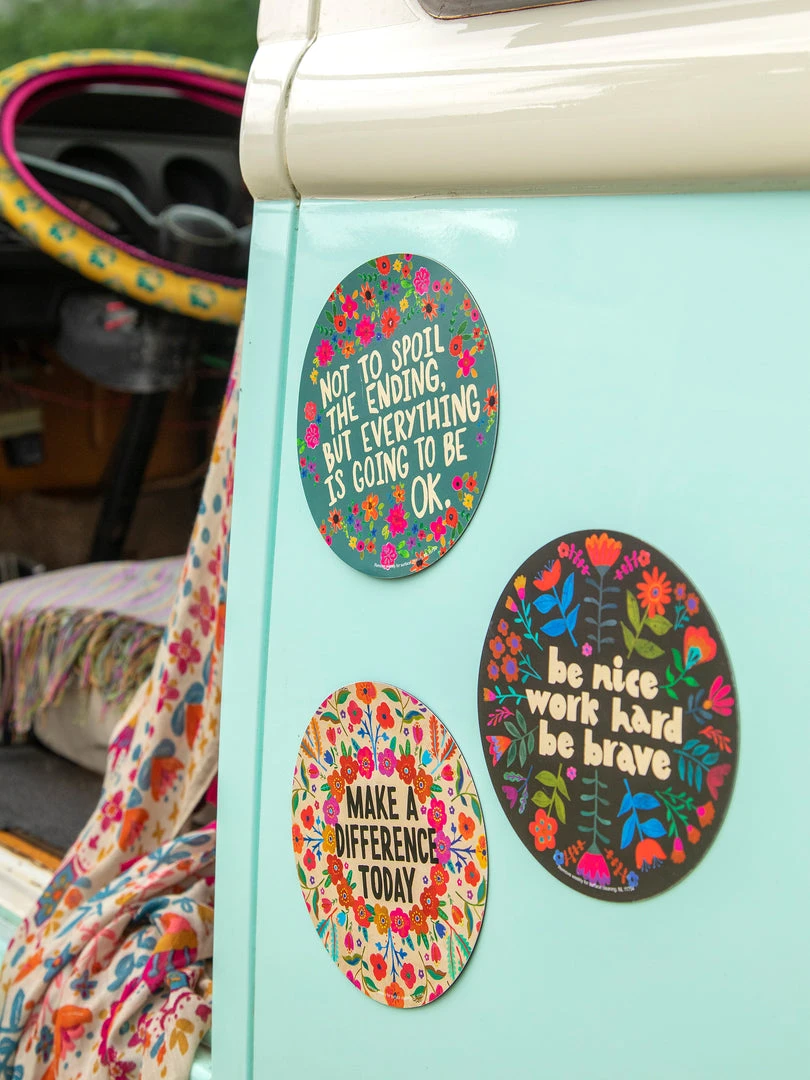 Natural Life NEW & TRENDING Car Magnet Natural Life NEW & TRENDING Car Magnet