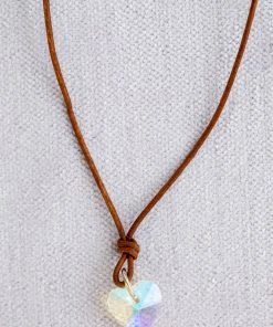 Natural Life Crystal Heart Necklace ACCESSORIES