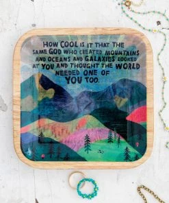 Natural Life Lacquered Wood Tray NEW & TRENDING