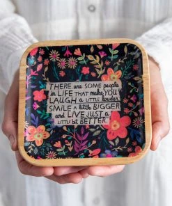 Natural Life Lacquered Wood Tray NEW & TRENDING