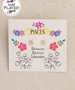 Natural Life Zodiac Perfect Tiny Studs