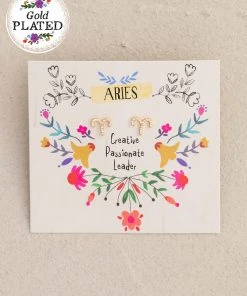 Natural Life Zodiac Perfect Tiny Studs