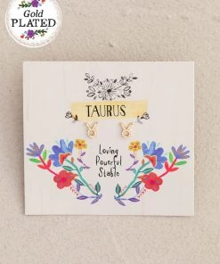 Natural Life Zodiac Perfect Tiny Studs