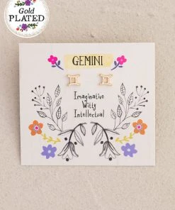 Natural Life Zodiac Perfect Tiny Studs