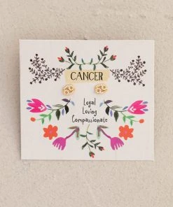 Natural Life Zodiac Perfect Tiny Studs