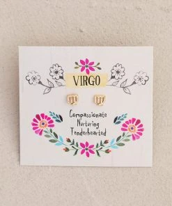 Natural Life Zodiac Perfect Tiny Studs