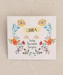 Natural Life Zodiac Perfect Tiny Studs