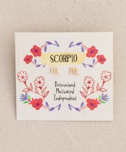 Natural Life Zodiac Perfect Tiny Studs