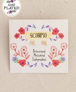 Natural Life Zodiac Perfect Tiny Studs