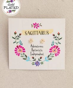 Natural Life Zodiac Perfect Tiny Studs