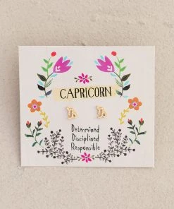 Natural Life Zodiac Perfect Tiny Studs