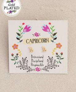 Natural Life Zodiac Perfect Tiny Studs