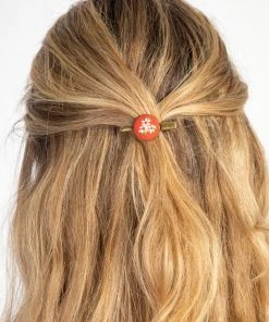 Natural Life Embroidered Hair Clip Set