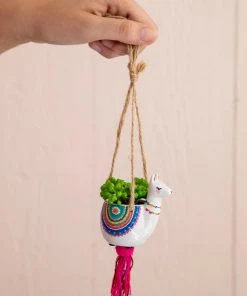 Natural Life Faux Succulent Car Charm